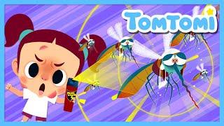 The Mosquito Song | Mosquitoes, go away! | Prevent mosquito bites | Bug Song | Kids Song | TOMTOMI