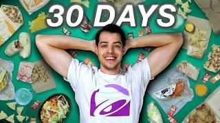 I Ate Nothing But Taco Bell For 30 Days To Improve My Health