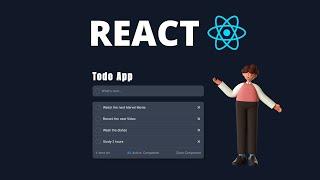 ️ CURSO de ReactJS 2024 | Cómo CREAR una TODO LIST con ReactJS desde cero