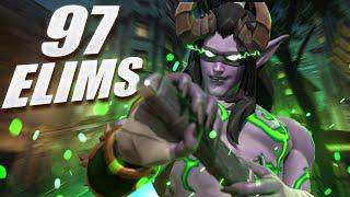 1 Grandmaster Illidan Genji vs 6 Platinum Players - Overwatch 2