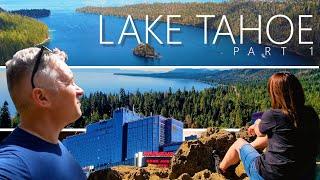 LAKE TAHOE VLOG 2023 PART 1 | EMERALD BAY, VIKINGSHOLM, HEAVENLY & CASINO HOPPING