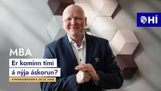 MBA nám í Háskóla Íslands - Kjartan Örn Sigurðsson