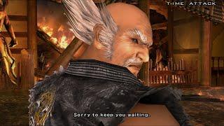 Tekken 5 HD Texture/DR  - Heihachi/Jinpaichi Time Attack Cutscenes(Rare)[4K] PCSX2 & RPCS3