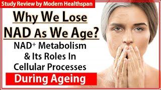 Why We Loose NAD As We Age | NAD+ metabolism in cellular processes during ageing | Study Review