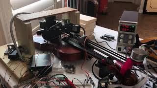 Robotic Musician plays Carnatic Music on the Violin