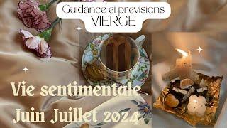 ️ Vierge Sentimental Juin Juillet 2024La vérité éclate enfin ! #guidance #lecturetarot