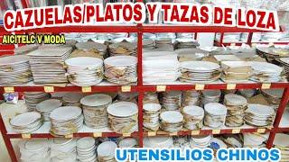 PEÑA Y PEÑA CAZUELAS/PLATOS Y TAZAS DE LOZA FINA/VASOS DE VIDRIO/CANTINFLORAS CDMX 