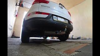 Установка фаркопа на KIA SPORTAGE (2011-...) Motodor и подключение блока-согласования