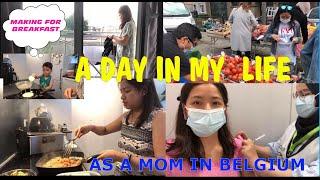 A DAY IN MY LIFE AS A MOM IN BELGIUM! Pinay belgian life