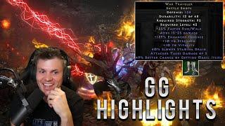 Diablo 2 Resurrected - Crazy Week 3 Drop Highlights !!!