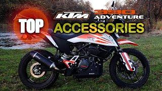 KTM 390 Adventure Accessories Many Not Normally Seen