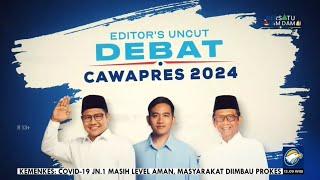 OBB Program Editor's Uncut Debat Cawapres 2024 Metro TV Versi Full