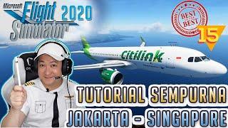 Tutorial Super Sempurna - Microsoft Flight Simulator 2020 Gameplay Indonesia - Part 15 - Lengkap !!