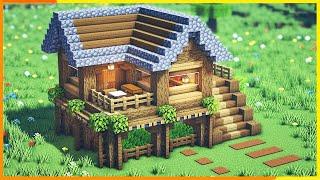 Minecraft Starter Haus bauen Tutorial 1.18 - Starter Haus bauen in Minecraft Survival Tutorial