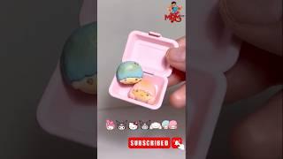 Mini Burger Gudetama mini figures #sanrio #hellokitty #sanriocollection