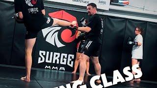 Striking Class at Surge MMA