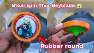 Super Steal Spin Thor Beyblade Finally made  Rubber Round