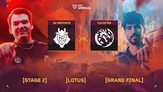 G2 Esports vs Leviatán - VCT Americas Stage 2 - Grand Final - Map 1