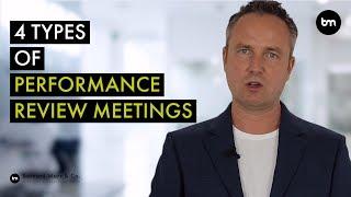 4 Types of performance review meetings every company should be using