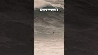 Every surfers nightmare. Christofher Muñoz diving under an avalanche at Punta De Lobos, Chile.