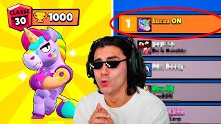 EU SÓ PARO QUANDO CHEGAR NO TOP 1 do Brawl Stars