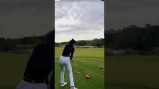 중국녀 드라이버스윙 하체의중요성 파워는 하체에서 #golf