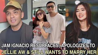 Jam Ignacio Resurfaces & Apologizes To Fiancée Jellie Aw And Still Wants to Marry Her.