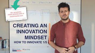 Innovation mindset. How to structure innovation step by step 1/5. Start with...