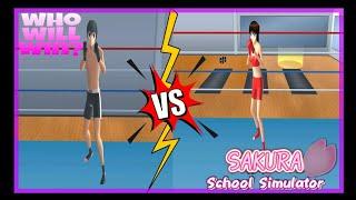 Battle Beetwen: Semio Vs Semika, Who is the stronger kickboxer? SAKURA School Simulator