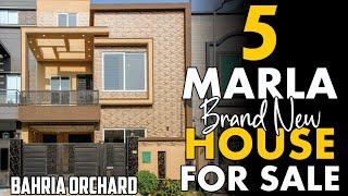 5 Marla Brand New House For Sale Bahria Orchard #casaestatedev #bahriaorchard