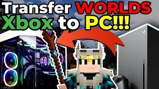 How to Transfer Minecraft Worlds From Xbox One to Your PC and Minecraft Java Edition Using Chunker!