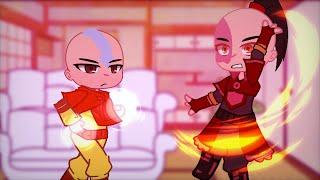 past avatar the last Airbender react to each other - (zukka ship)  gacha club   [part1]