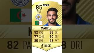 Riyad Mahrez  Evolution through FIFA 