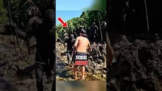 White Youtuber Meets Uncontacted People #tribal #untouched
