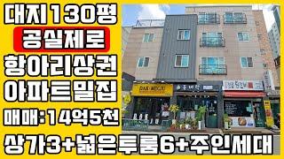 청주상가주택매매(재업로드)/금천동 아파트밀집 항아리상권 공실걱정없는 곳, 상가3+넓은투룸6+주인세대 관리가 간단 한 곳