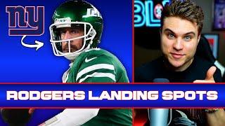 Which Team Will Sign Aaron Rodgers!? | Aaron Rodgers Landing Spots