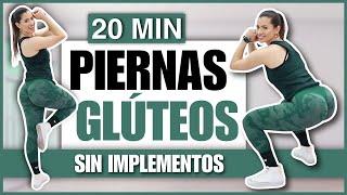 PIERNAS TONIFICADAS Y GLÚTEOS GRANDES | RUTINA DE EJERCICIOS EN CASA SIN PESAS | NatyGlossGym