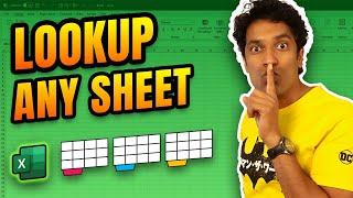 This Amazing VLOOKUP Trick Works Across Multiple Sheets 