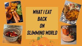 What I Eat Over A Few Days // Back To Slimming World // Weightloss Journey // September 2024