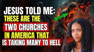 SHE DIED AND SAW THE DARK SECRET OF THIS AMERICAN CHURCHES - THEY MAY TAKE DOWN THIS VIDEO.