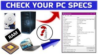 How to check PC Specs on Windows | How to see PC Specs on Windows 2024 #gyansection #trending