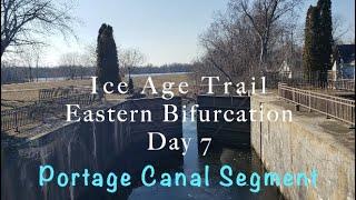 Ice Age Trail - Eastern Bifurcation Day 7 Portage Canal Segment