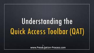PowerPoint Tips: Setting Up Quick Access Toolbar (Time Saver!)