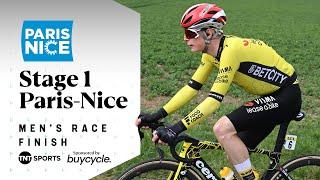 UNSTOPPABLE SPEED!  | Men's Stage 1 Final KM's Paris-Nice 2025 | TNT Sports Cycling