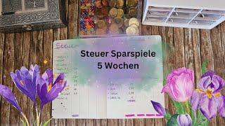 Sparspiele für die Steuer  | 5 Wochen besparen!!