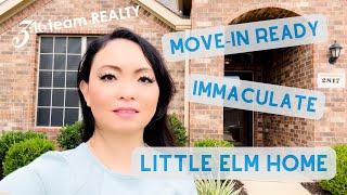 Move in ready & Immaculate Little Elm TX home for sale