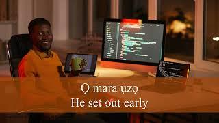 Igbo Story Lesson - Imauzo -To Set Out Early | Learn Igbo for beginners