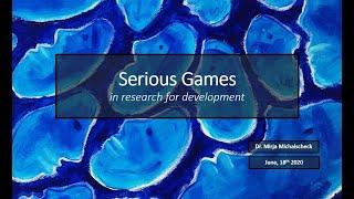 Serious Gaming in Research for Development