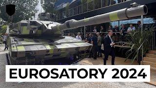 Eurosatory 2024 - neue Kampfpanzer, Flakpanzer, Minenräumpanzer und Raketenwerfer vorgestellt