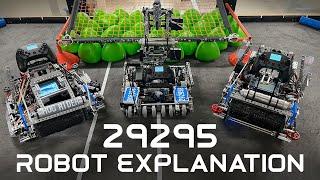 29295 | VEX Robotics | Robot Explanation